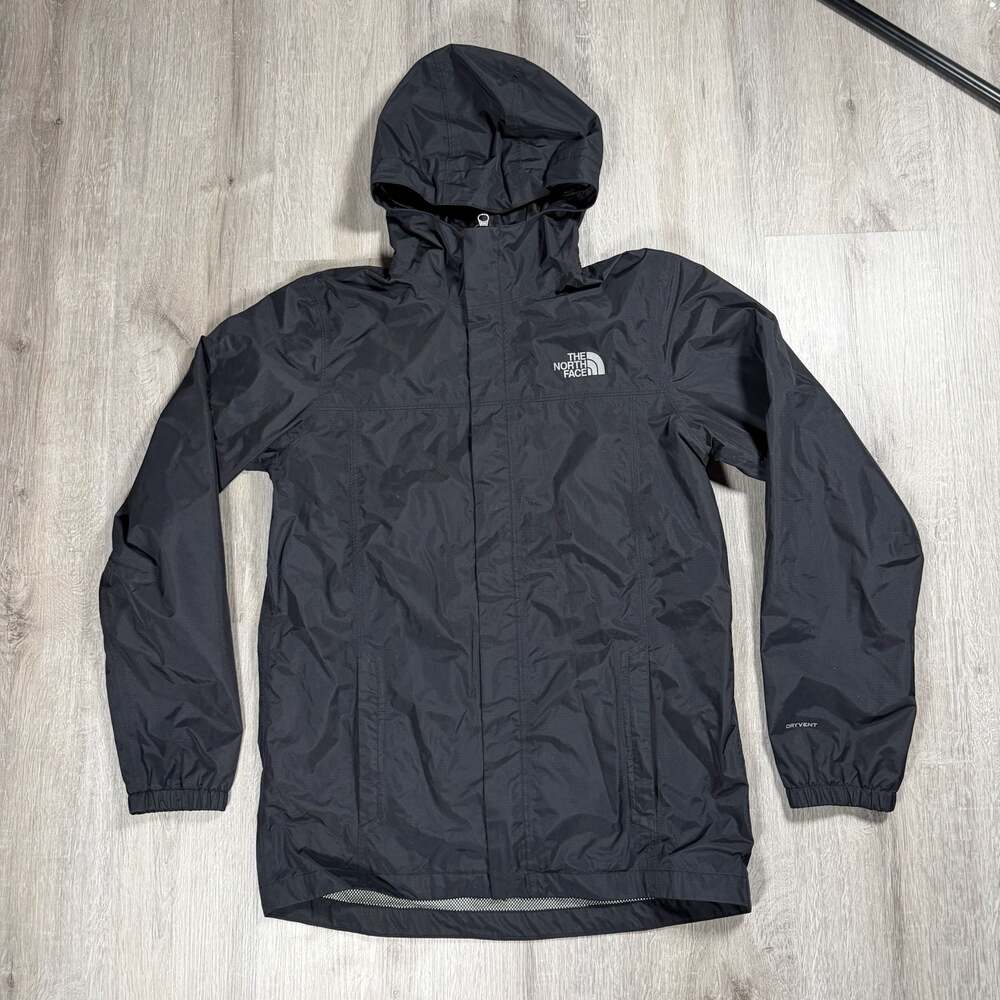 The North Face Boys Gorpcore DryVent Waterproof Hooded Rain Jacket XL Womens M